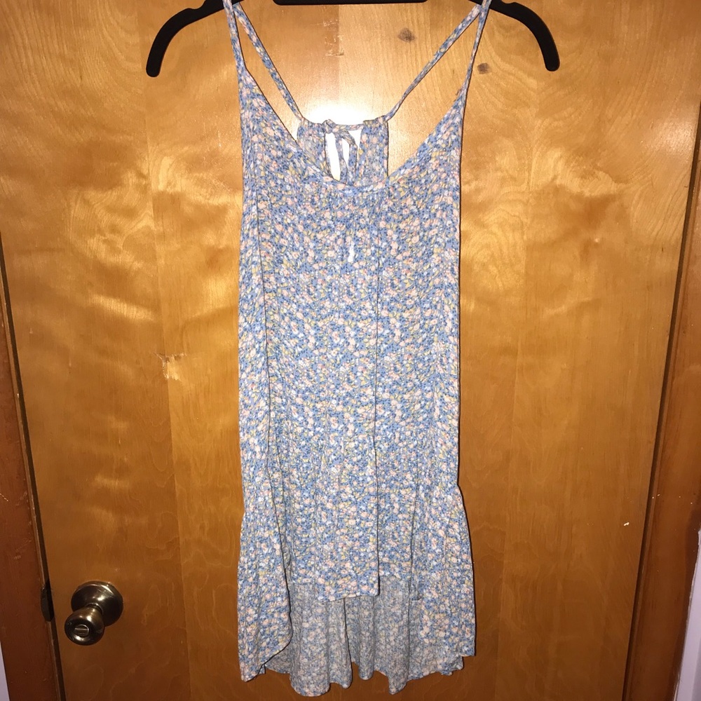 Light Blue Floral Tank